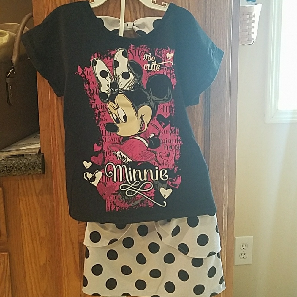 🌺Little girl minie mouse outfit.🌺 5 for $20